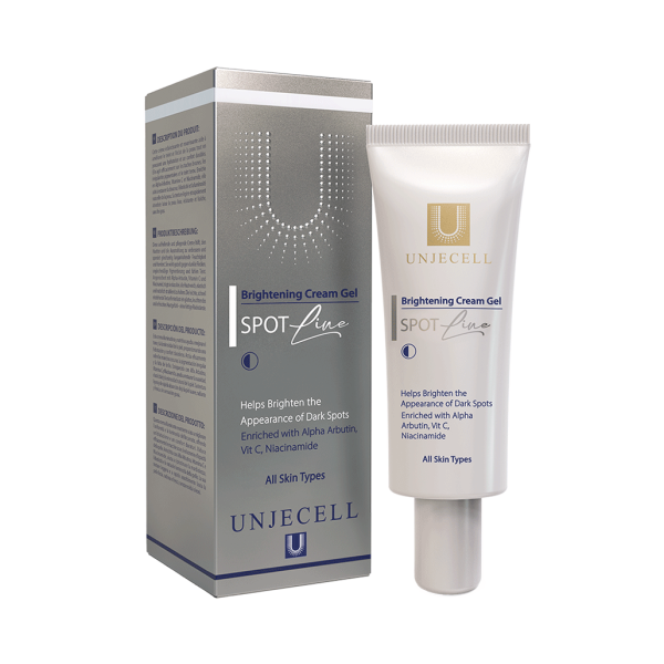 کرم ژل ضدلک و روشن کننده آنژسل (اسپات لاین) -  BRIGHTENING CREAM GEL UNJECELL (GEL SPOT)