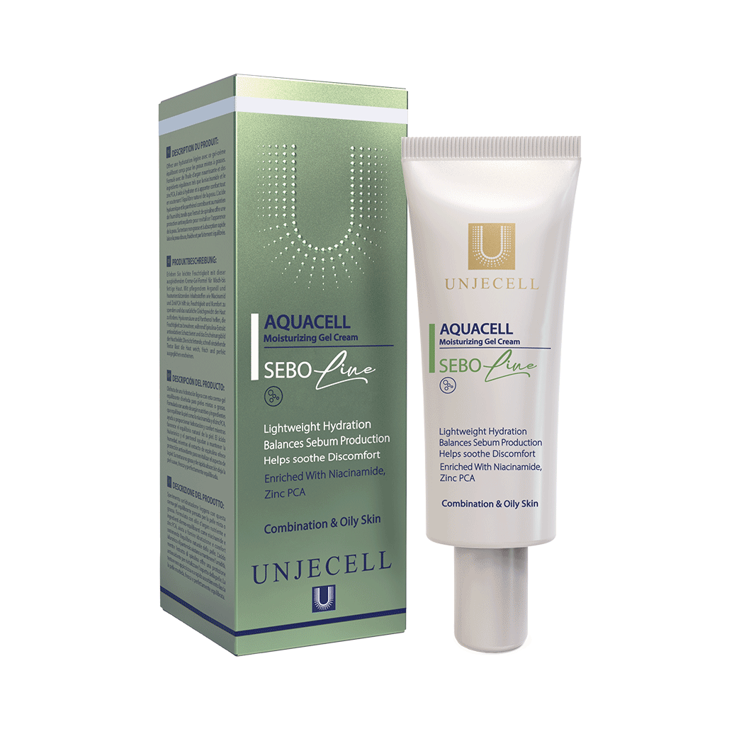 سبالاین-آکواسل-مویسچرایزینگ-ژل-کرم ژل کرم آبرسان آنژسل (سبولاین) - AQUACELL MOISTURISING GEL CREAM UNJECELL (SEBO LINE) - تصویر 1