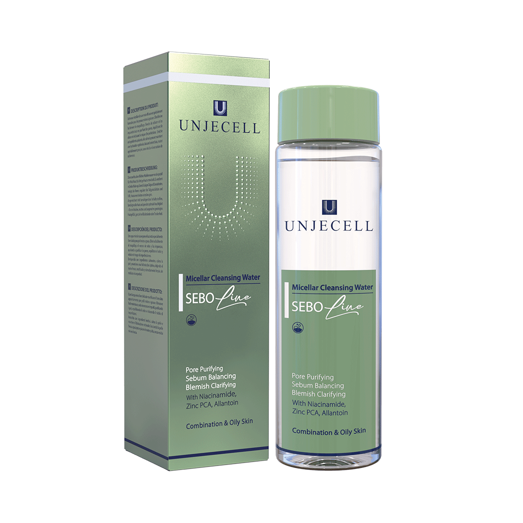 سبالاین-میسلار-کلینسینگ-واتر میسلار واتر آنژسل (سبولاین) - MICELLAR CLEANSING WATER UNJECELL (SEBO LINE) - تصویر 1