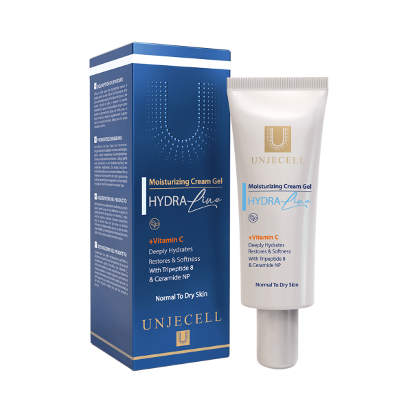 کرم ژل آبرسان حاوی ویتامین سی آنژسل (هیدرالاین) - MOISTURIZING CREAM GEL+VITAMIN C UNJECELL (HYDRA LINE )